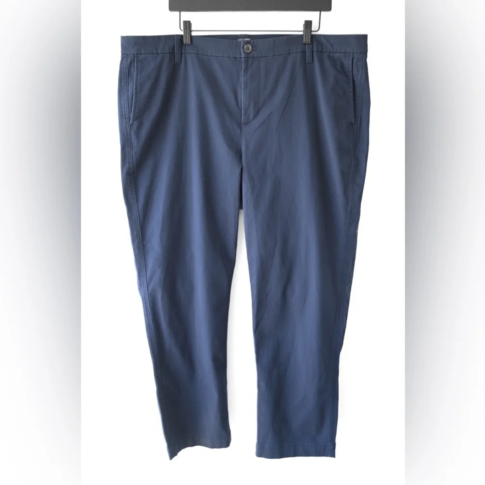 J Crew High Rise Girlfriend Chino Navy Pants - Picture 4 of 9